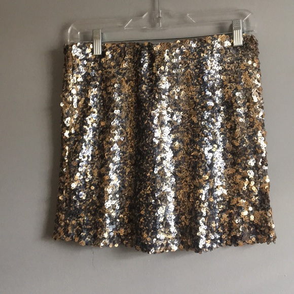 Eight Sixty Dresses & Skirts - Black and gold sequin mini